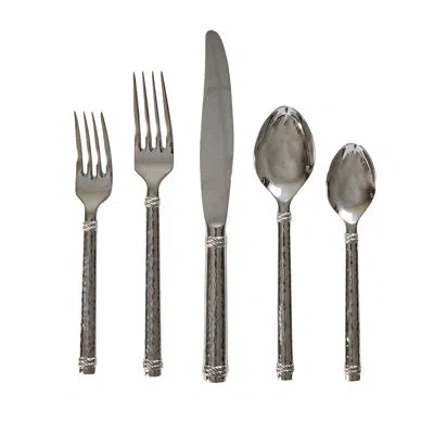 Juliska Graham 5 Pieces Place Setting In Gray