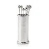 Juliska Graham Cocktail 8 Picks & Holder In Metallic