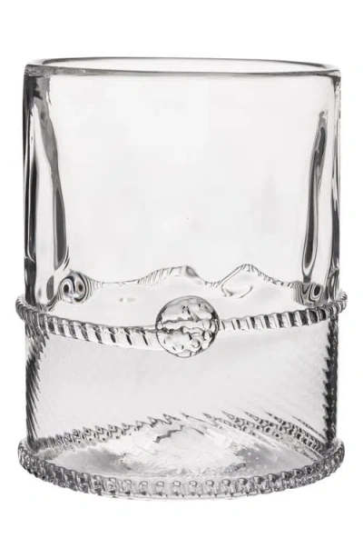 Juliska Graham Double Old Fashion Glass In Clear