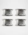 Juliska Graham Napkin Rings, Set Of 4
