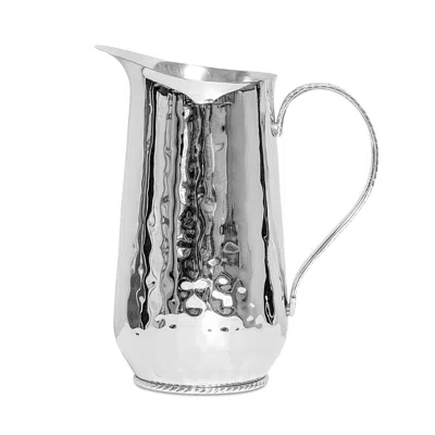 Juliska Graham Pitcher In Silver Metal