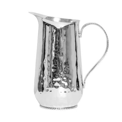 Juliska Graham Stainless Steel Pitcher In Silver