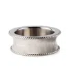 Juliska Graham Wine Coaster In Silver
