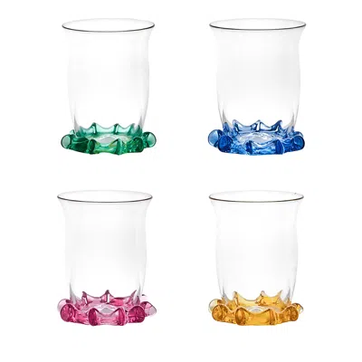 JULISKA HARRIET SHOT GLASS ASSORTED, SET OF 4