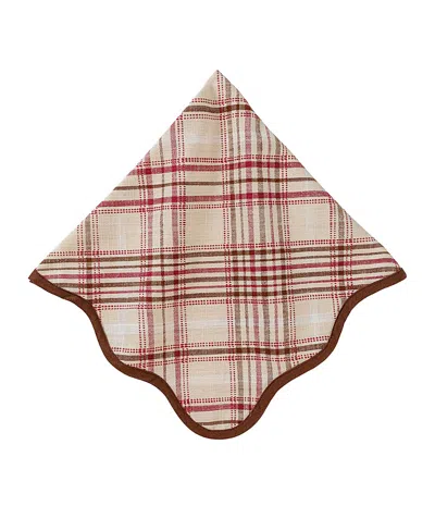 Juliska Harvest Tartan Napkin In Multi