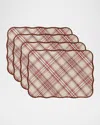 Juliska Harvest Tartan Placemats, Set Of 4