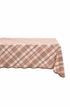 Juliska Harvest Tartan 60 X 120 Tablecloth In Mulberry Brown