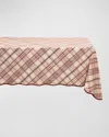 Juliska Harvest Tartan 60 X 120 Tablecloth In Red Multi