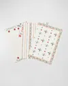 Juliska Heidi Assorted Journals, Set Of 3 In White Multi