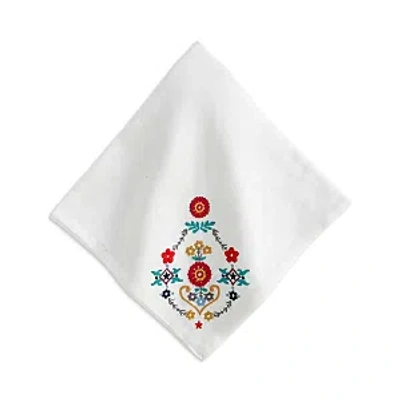 Juliska Heidi Embroidered Napkin In Multi