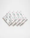 Juliska Heidi Napkins, Set Of 4 In Multi