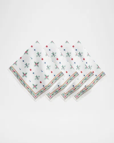 Juliska Heidi Napkins, Set Of 4 In Multi