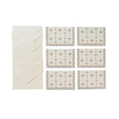 Juliska Heidi Note Card Set Of 6