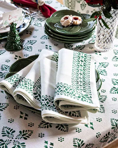 Juliska Iberian Border Napkins, Set Of 4