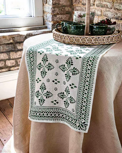 Juliska Iberian Border Table Runner, 18" X 90"