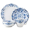 Juliska Iberian Journey Indigo 4 Piece Place Setting In Blue