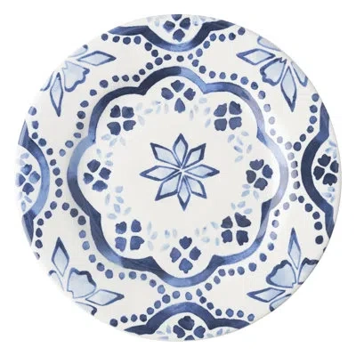 Juliska Iberian Side/cocktail Plate In Indigo,white