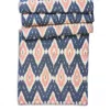Juliska Ikat Cotton Table Runner In Blue