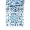 Juliska Iberian Table Runner, 18" X 90" In Blue