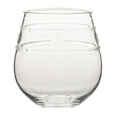 Juliska Isabella 14 Oz. Acrylic Stemless Wine Glass In Transparent