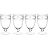 Juliska Isabella Acrylic Goblets, Set Of 4 In Clear