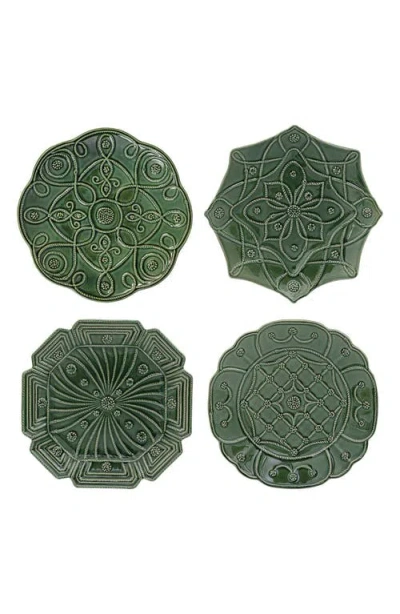 JULISKA JULISKA JARDIN DU MONDE SET OF 4 SALAD PLATES