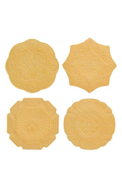 JULISKA JULISKA JARDIN DU MONDE SET OF 4 SALAD PLATES