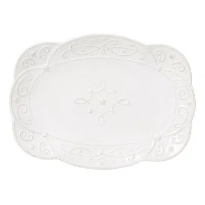 Juliska Jardins Du Monde 15" Platter - Whitewash