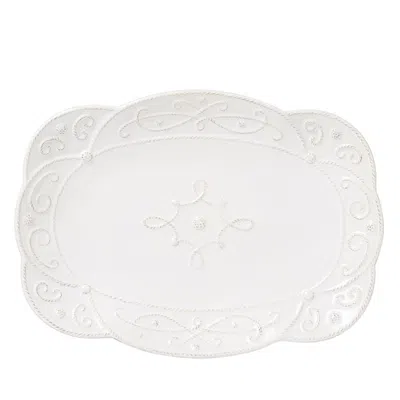 Juliska Jardins Du Monde 15 Platter In Whitewash