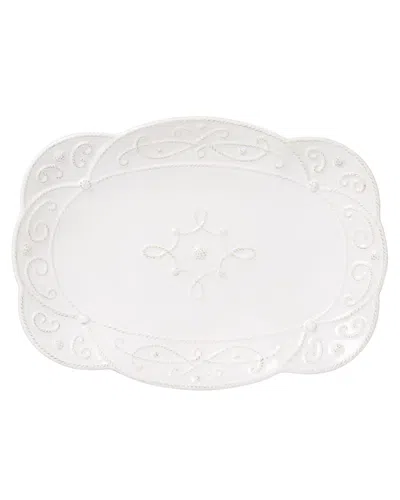 Juliska Jardins Du Monde 15" Platter In Neutral