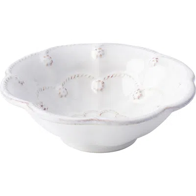 Juliska Jardins Du Monde Blossom Bowl In Whitewash