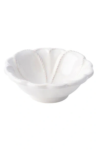 Juliska Jardins Du Monde Blossom Bowl In Whitewash