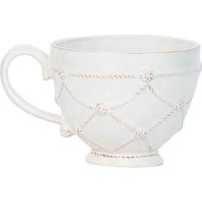 Juliska Jardins Du Monde Breakfast Cup In Whitewash