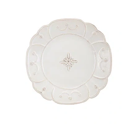 Juliska Jardins Du Monde Dessert/salad Plate In Whitewash