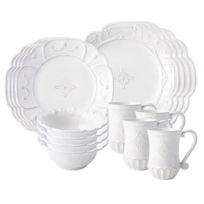 Juliska Jardins Du Monde Place Setting In Whitewash