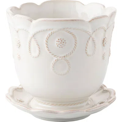 Juliska Jardins Du Monde Planter In Whitewash