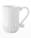 Juliska Jardins Du Monde White Mug