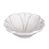 Juliska Jardins Du Monde Whitewash 4 Blossom Bowl In Whitewash