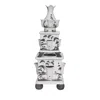 Juliska Juloska Country Estate 3-piece Tulipiere Tower Set In Flint