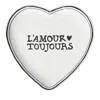 Juliska L'amour Toujours 7" Heart Tray In Indigo Blu