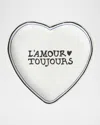 Juliska L'amour Toujours 7" Heart Tray In Multi