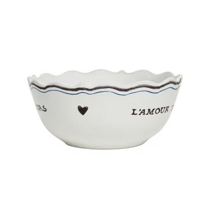 Juliska L'amour Toujours Cereal/ice Cream Bowl In Black