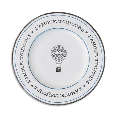 Juliska L'amour Toujours Cocktail Plate In White