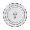 Juliska L'amour Toujours Cocktail Plate In Whitewash