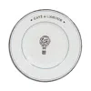 Juliska L'amour Toujours Dinner Plate In White