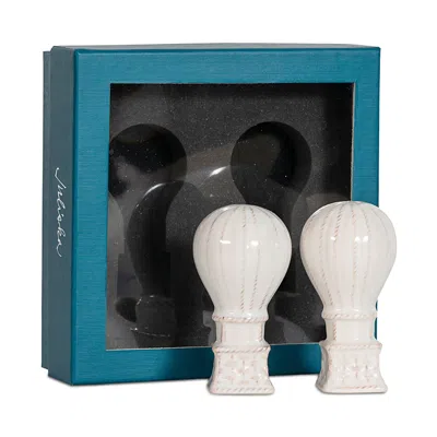 Juliska L'amour Toujours Hot Air Balloon Salt And Pepper Set In Whitewash