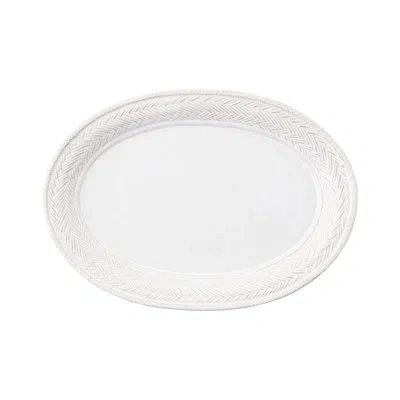Juliska Le Panier 17" Platter In Whitewash