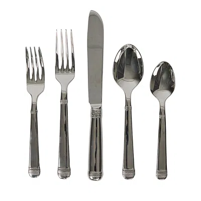 JULISKA LE PANIER 20 PIECE POLISHED PLACE SETTING