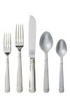 Juliska Le Panier Bright Satin 5-piece Flatware Place Setting In Bright Satin