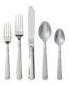 Juliska Le Panier Bright Satin 5-piece Flatware Place Setting In Metallic